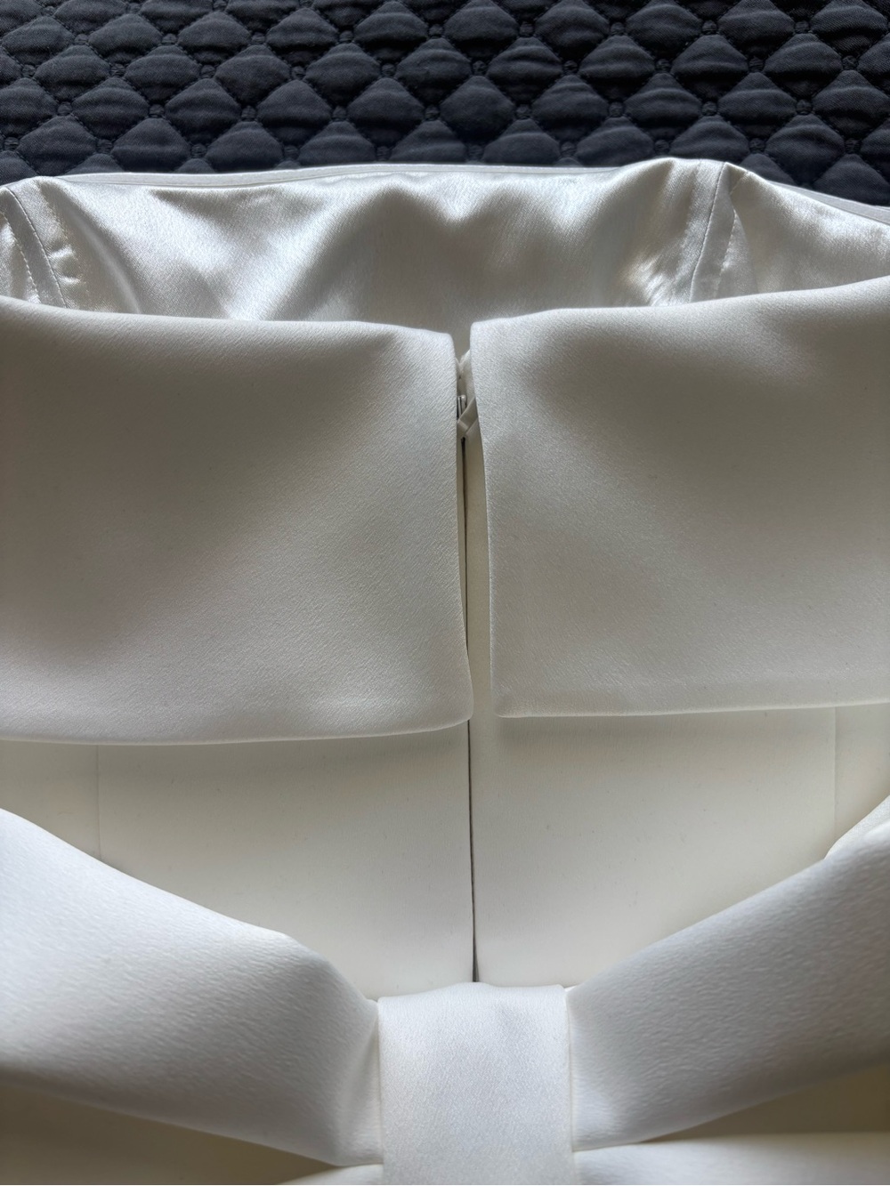NADINE MERABI Heather Strapless White Mini Dress - Picture 8 of 12
